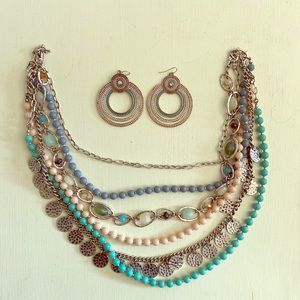 Premier Necklace and earrings